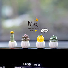 Load image into Gallery viewer, Car Decoration Mini Resin Simulation Cactus Succulent For Home Office Desktop Computer Crafts Couple Small Gifts Toy
