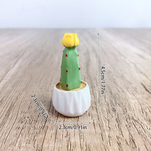 Load image into Gallery viewer, Car Decoration Mini Resin Simulation Cactus Succulent For Home Office Desktop Computer Crafts Couple Small Gifts Toy
