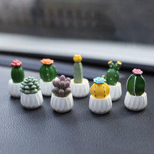 Load image into Gallery viewer, Car Decoration Mini Resin Simulation Cactus Succulent For Home Office Desktop Computer Crafts Couple Small Gifts Toy
