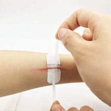 Load image into Gallery viewer, 3Pcs/set Band-Aid Zipper Tie Wound Closure Patch Hemostatic Patch Wound Fast Suture Zipper Band-Aid Outdoor Portable
