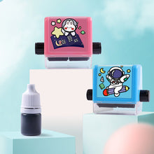 Load image into Gallery viewer, Math Stamp Roller Addition Subtraction Multiplication Division Practice Mathematical Operation Math Stamp Teaching Supplies
