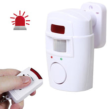 Load image into Gallery viewer, Home Security PIR Alert Infrared Sensor Alarm System Anti-theft Human Motion Detector 105DB Siren With 2pcs Remote Controller
