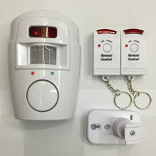 Load image into Gallery viewer, Home Security PIR Alert Infrared Sensor Alarm System Anti-theft Human Motion Detector 105DB Siren With 2pcs Remote Controller
