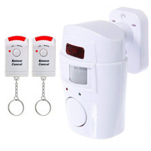 Load image into Gallery viewer, Home Security PIR Alert Infrared Sensor Alarm System Anti-theft Human Motion Detector 105DB Siren With 2pcs Remote Controller

