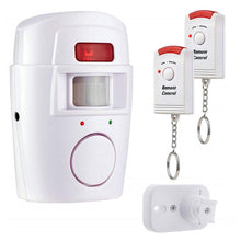 Load image into Gallery viewer, Home Security PIR Alert Infrared Sensor Alarm System Anti-theft Human Motion Detector 105DB Siren With 2pcs Remote Controller
