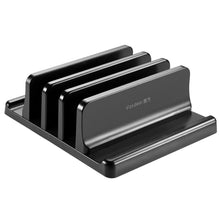 Load image into Gallery viewer, Vaydeer Plastic Vertical Laptop Stand Holder Adjustable Desktop Notebook Dock Space-Saving 3 In 1 computer stand
