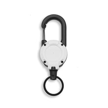 Load image into Gallery viewer, Heavy Duty Retractable Buckle Rope Camping Supplies Wire Rope Luya Anti-theft Tactical Carabiner Keychain Telescopic Hook Tool
