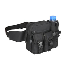 Load image into Gallery viewer, Water-resistant Nylon Fanny Pack Men Tactical Military Waist Bag Water Bottle Pouch Hiking Outdoor Camping Bum Belt Bum Sport Chest Bags
