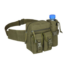 Load image into Gallery viewer, Water-resistant Nylon Fanny Pack Men Tactical Military Waist Bag Water Bottle Pouch Hiking Outdoor Camping Bum Belt Bum Sport Chest Bags
