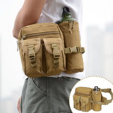 Load image into Gallery viewer, Water-resistant Nylon Fanny Pack Men Tactical Military Waist Bag Water Bottle Pouch Hiking Outdoor Camping Bum Belt Bum Sport Chest Bags
