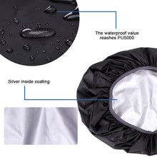 Load image into Gallery viewer, 15-65L Reflective Backpack Rain Cover Outdoor Cycling Hiking Climbing Bag Cover Waterproof Rain Cover For Backpack
