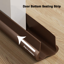 Load image into Gallery viewer, 93m/Roll Door Draft Stopper for Bottom Seal Dust And Noise Insulation Weather Stripping Draft Guard Insulator Sealing Strip
