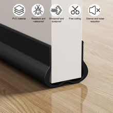 Load image into Gallery viewer, 93m/Roll Door Draft Stopper for Bottom Seal Dust And Noise Insulation Weather Stripping Draft Guard Insulator Sealing Strip
