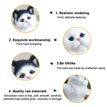 Load image into Gallery viewer, Simulation Mini Cat Cute Plush Cats Children Birthday Gifts Creative Imitation Cat Ornaments Home Decoration Supplies
