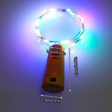Load image into Gallery viewer, Bar LED Wine Bottle Cork 2M String Lights Christmas Decoration Led Lamp Bottle Fairy Lights Holiday Copper Wire Lights String
