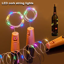 Load image into Gallery viewer, Bar LED Wine Bottle Cork 2M String Lights Christmas Decoration Led Lamp Bottle Fairy Lights Holiday Copper Wire Lights String
