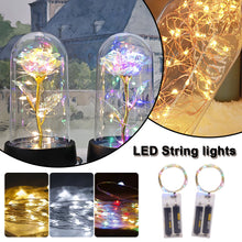 Load image into Gallery viewer, 2M 20 Led Strings Copper Wire 2x AA Battery Operated Christmas Wedding Party Decoration LED String Fairy Lights
