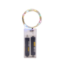 Load image into Gallery viewer, 2M 20 Led Strings Copper Wire 2x AA Battery Operated Christmas Wedding Party Decoration LED String Fairy Lights
