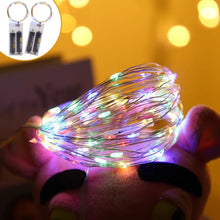 Load image into Gallery viewer, 2M 20 Led Strings Copper Wire 2x AA Battery Operated Christmas Wedding Party Decoration LED String Fairy Lights

