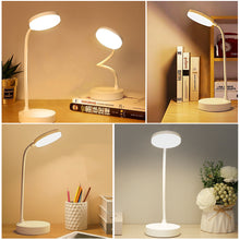Load image into Gallery viewer, Dimmable LED Desk Lamp Touch Table Lamp USB Plug-in Night Light Touch 3 Gear Dimming Portable Book Reading Lamp
