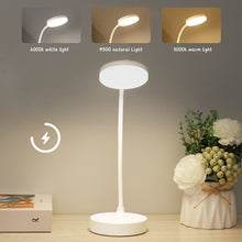 Load image into Gallery viewer, Dimmable LED Desk Lamp Touch Table Lamp USB Plug-in Night Light Touch 3 Gear Dimming Portable Book Reading Lamp

