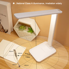Load image into Gallery viewer, Dimmable LED Desk Lamp Touch Table Lamp USB Plug-in Night Light Touch 3 Gear Dimming Portable Book Reading Lamp
