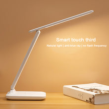 Load image into Gallery viewer, Dimmable LED Desk Lamp Touch Table Lamp USB Plug-in Night Light Touch 3 Gear Dimming Portable Book Reading Lamp
