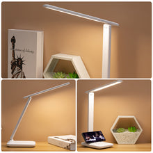 Load image into Gallery viewer, Dimmable LED Desk Lamp Touch Table Lamp USB Plug-in Night Light Touch 3 Gear Dimming Portable Book Reading Lamp
