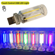 Load image into Gallery viewer, Touch Control Car USB LED Light Atmosphere Light Bulb Incandescent Lamp LED Filament Bedroom Night Decoration
