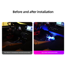 Load image into Gallery viewer, Car LED USB Lights Atmosphere Light Decorative Lamp For Party Ambient Modeling Automotive Portable Plug Play Auto Interior Lights
