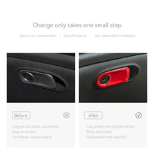 Load image into Gallery viewer, Car Passenger Seat Glove Box Handle Decoration Cover Trim Sticker Interior Accessories For Mercedes Benz Smart 453 Fortwo Forfour 15-19
