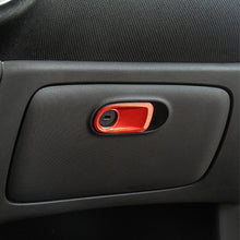 Load image into Gallery viewer, Car Passenger Seat Glove Box Handle Decoration Cover Trim Sticker Interior Accessories For Mercedes Benz Smart 453 Fortwo Forfour 15-19
