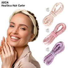 Load image into Gallery viewer, Heatless Curling Rod Headband Lazy Hair Curlers No Heat Hair Rollers Curls Sleeping Soft Flexi Rods Hair Styling Tools
