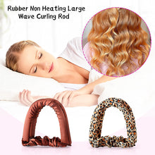 Load image into Gallery viewer, No Heat Curling Iron EVA Rubber Curling Iron Big Wave Curling Button Hairdresser Lazy Sleep Curling Iron Rod
