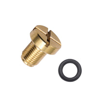 Load image into Gallery viewer, Car Radiator Overflow Coolant Expansion Tank Bleed Screw Brass Copper Bleeder Screw Gold For BMW E36 E39 E46 17111712788
