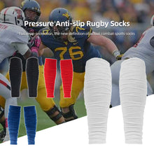 Load image into Gallery viewer, 1 Pairs Men Women Calf Compression Sleeves for Football Leg Sleeve Footless Compression Sock for Running Athlete Cycling
