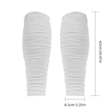 Load image into Gallery viewer, 1 Pairs Men Women Calf Compression Sleeves for Football Leg Sleeve Footless Compression Sock for Running Athlete Cycling
