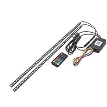 Load image into Gallery viewer, DC 12V Car LED RGB Lights Scanner Knight Rider Strobe Flash Light Strip With Remote Control Car Decorative Lamps
