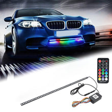 Load image into Gallery viewer, DC 12V Car LED RGB Lights Scanner Knight Rider Strobe Flash Light Strip With Remote Control Car Decorative Lamps
