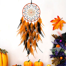 Load image into Gallery viewer, Night Glory Dream Catcher Wall Decor Halloween Catcher Handmade Dream Catcher for Girls Boy Kids Bedroom Wall Hanging Living Room Wedding
