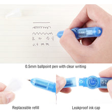 Load image into Gallery viewer, Glow Rotating Spinning Gaming Pen LED Colourful Luminous Flash Ball Point Writing Toy Pens Rolling Finger
