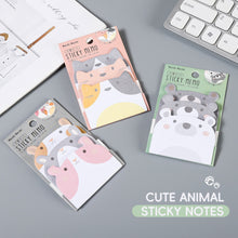 Load image into Gallery viewer, 45 Sheets/Pack Kawaii Penguin Pig Bear Cat Memo Pads Student Kids Gift Stationery School Office Supplies
