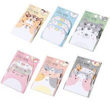 Load image into Gallery viewer, 45 Sheets/Pack Kawaii Penguin Pig Bear Cat Memo Pads Student Kids Gift Stationery School Office Supplies
