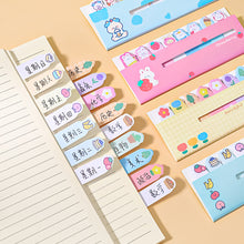 Load image into Gallery viewer, Kawaii Memo Pad Bookmarks Creative Cute Bear Cat Dog Sticky Notes Index Posted It Planner Stationery Paper Stickers
