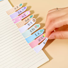 Load image into Gallery viewer, Kawaii Memo Pad Bookmarks Creative Cute Bear Cat Dog Sticky Notes Index Posted It Planner Stationery Paper Stickers
