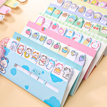 Load image into Gallery viewer, Kawaii Memo Pad Bookmarks Creative Cute Bear Cat Dog Sticky Notes Index Posted It Planner Stationery Paper Stickers
