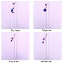 Load image into Gallery viewer, Planet Star Pendant Gel Pen Creative Signature Pen Student Stationery Gift School Office Supply

