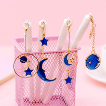 Load image into Gallery viewer, Planet Star Pendant Gel Pen Creative Signature Pen Student Stationery Gift School Office Supply
