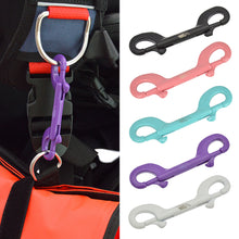 Load image into Gallery viewer, 1PC 10CM 316 Stainless Steel Multi-Color Diving Double Head Hook Quick Release Spring Hook BCD Safety Equipment Scuba Accessories Diving Equipment
