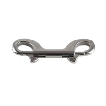 Load image into Gallery viewer, 1PC 76-115MM 304/316 Stainless Steel Diving Double-Head Hook Diving B-Shape Quick Release Spring Buckle BCD Scuba Equipment Accessories
